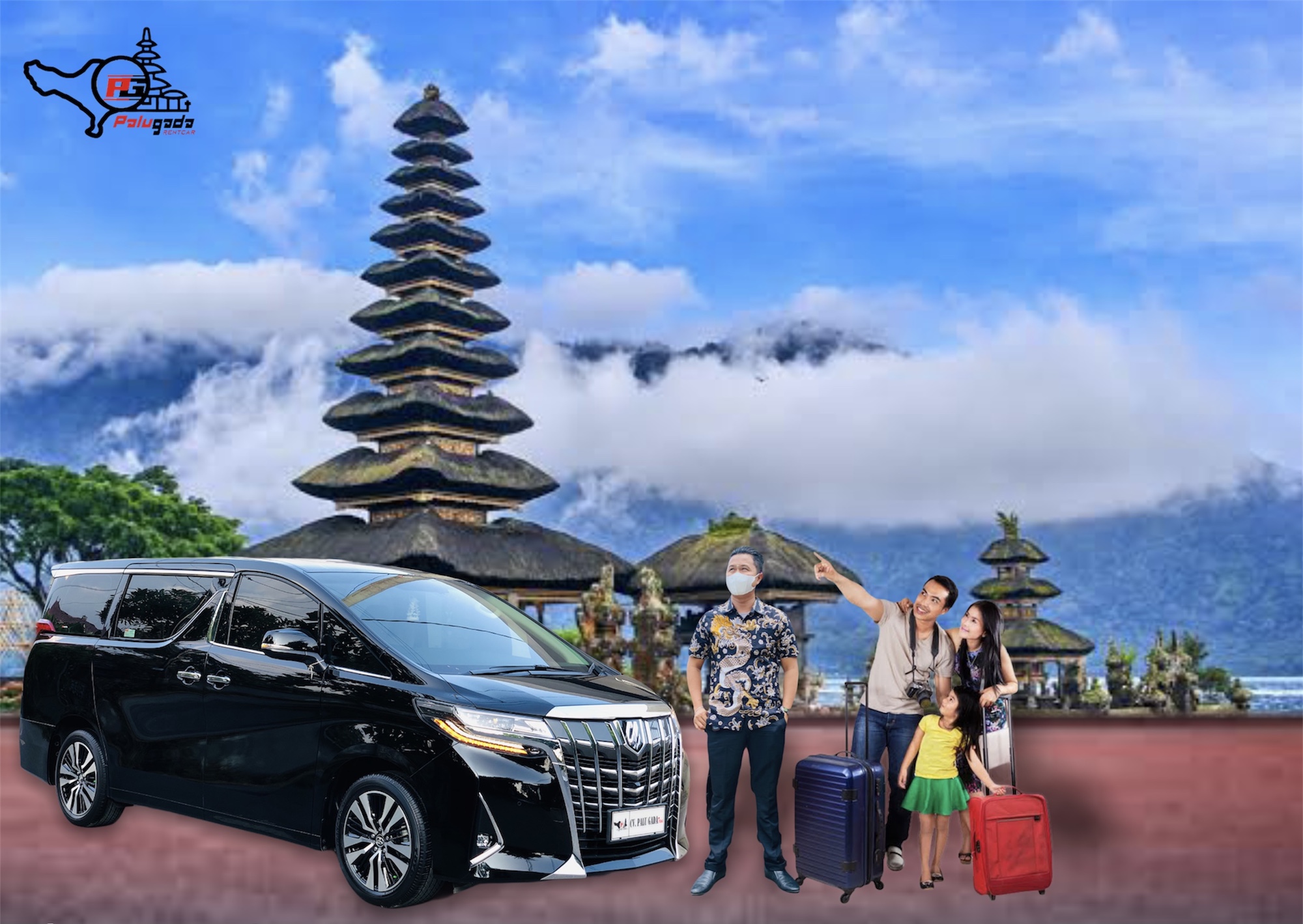 sewa alphard di Bali Palugada Trans